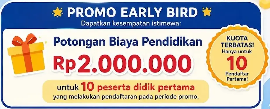 Early bird promo