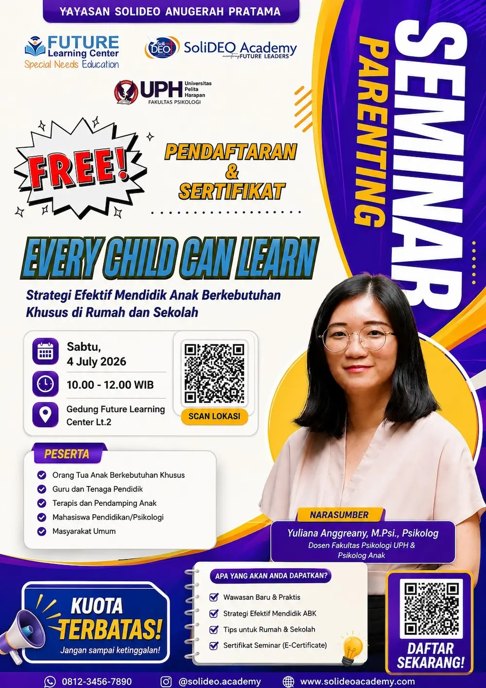 Flyer Every Child Can Learn